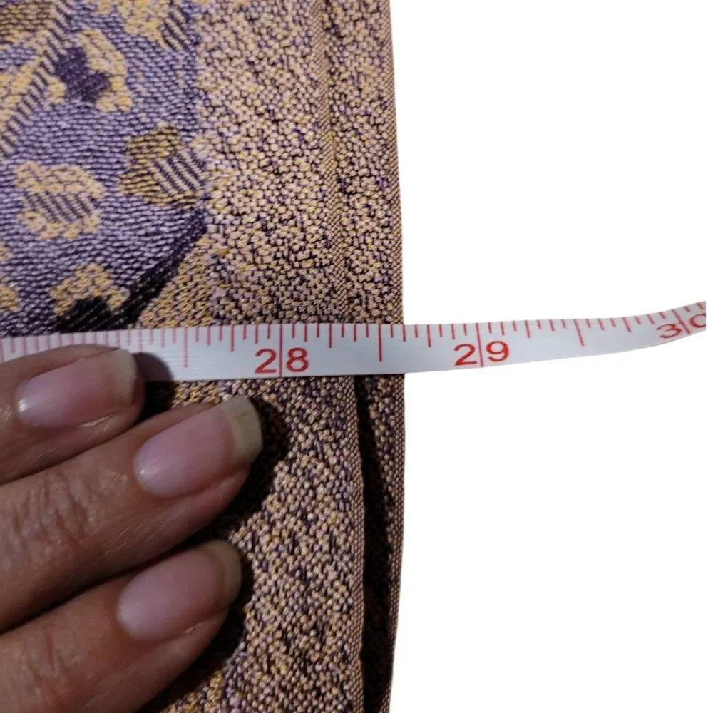 Purple / Pink / Gold Pashmina Scarf